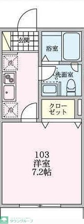 読売ランド前エスケーハウスの物件間取画像